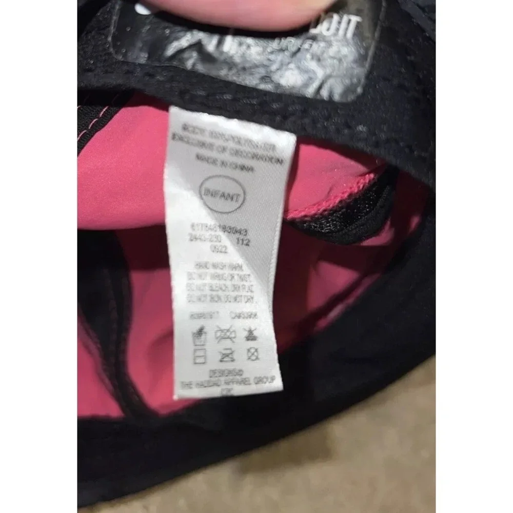 Nike Girls Infant Pink Hat Cap Lightweight Breathable Adjustable Just Do‎ it